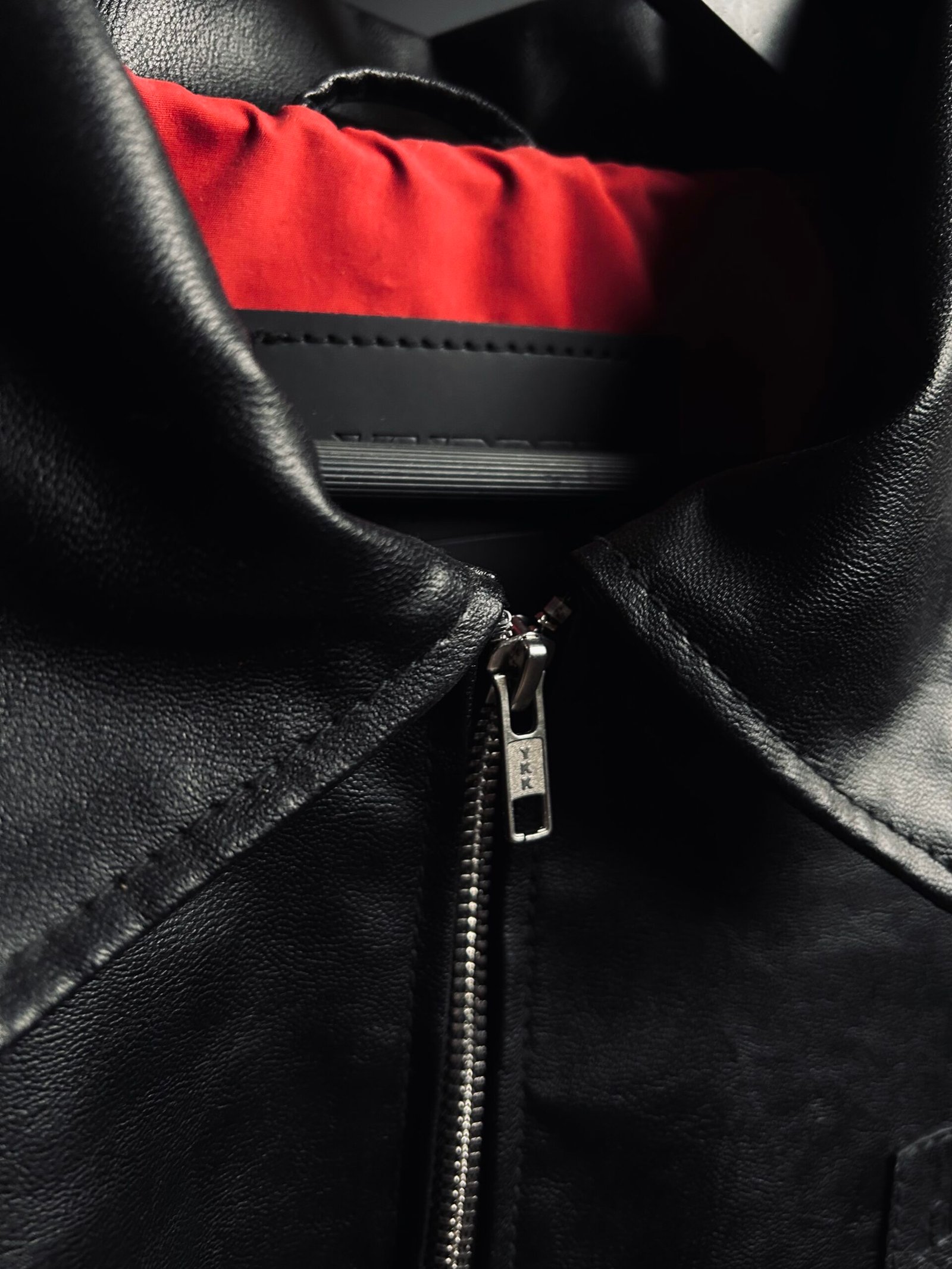 boxy fit leather jacket boxy fit leather jacket